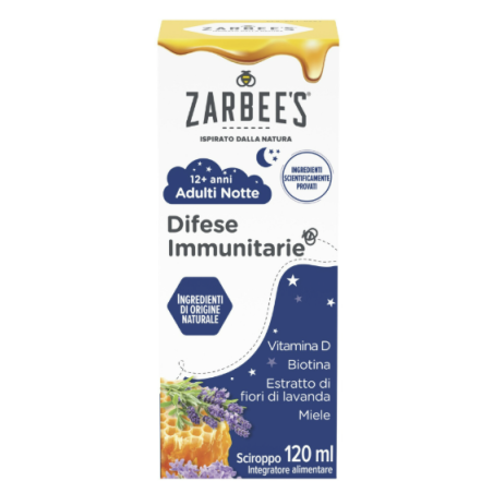 Zarbee's Difese Immunitarie Adulti Notte 120 ml Zarbee's Difese Immunitarie Adulti Notte 120 ml