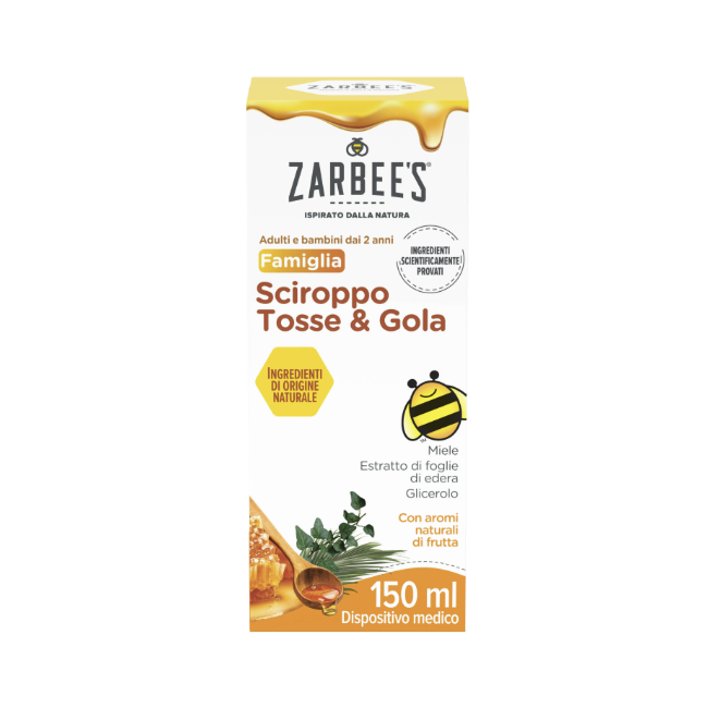 Zarbee's Tosse e Gola Sciroppo 150 ml