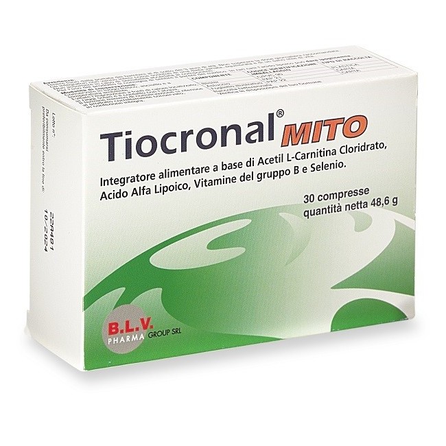 TIOCRONAL MITO 30 COMPRESSE TIOCRONAL MITO 30 COMPRESSE