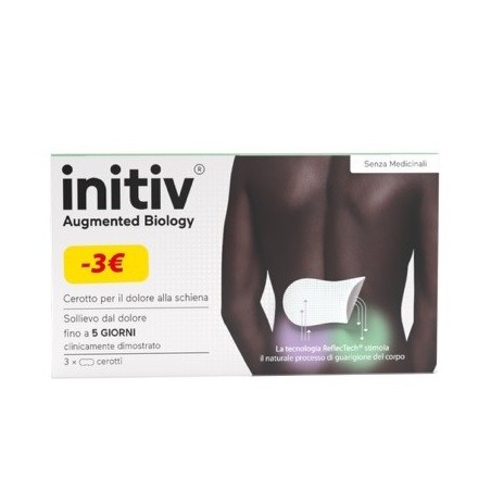 Initiv Cerotto per il Dolore alla Schiena 3 pezzi PROMO Initiv Cerotto per il Dolore alla Schiena 3 pezzi PROMO