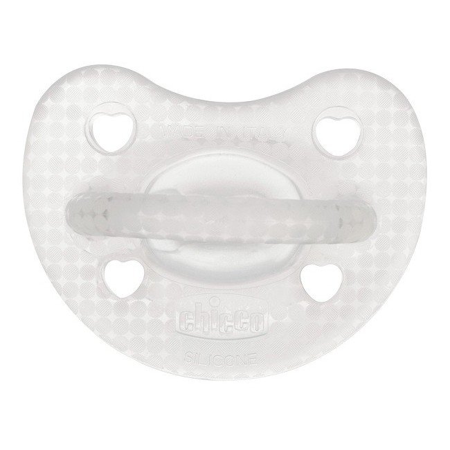 Chicco Gommotto Luxe Fluo Trasparente 2-6 mesi Chicco Gommotto Luxe Fluo Trasparente 2-6 mesi