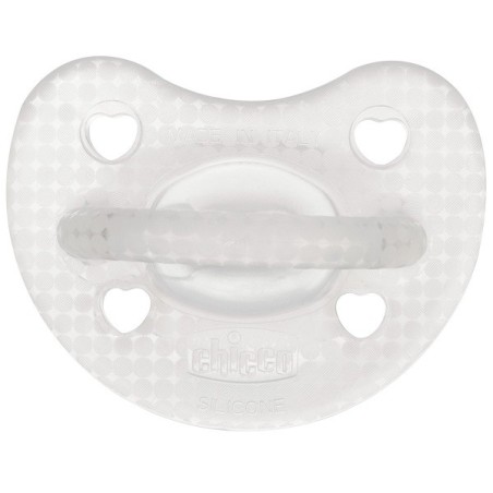 Chicco Gommotto Luxe Fluo Trasparente 2-6 mesi Chicco Gommotto Luxe Fluo Trasparente 2-6 mesi