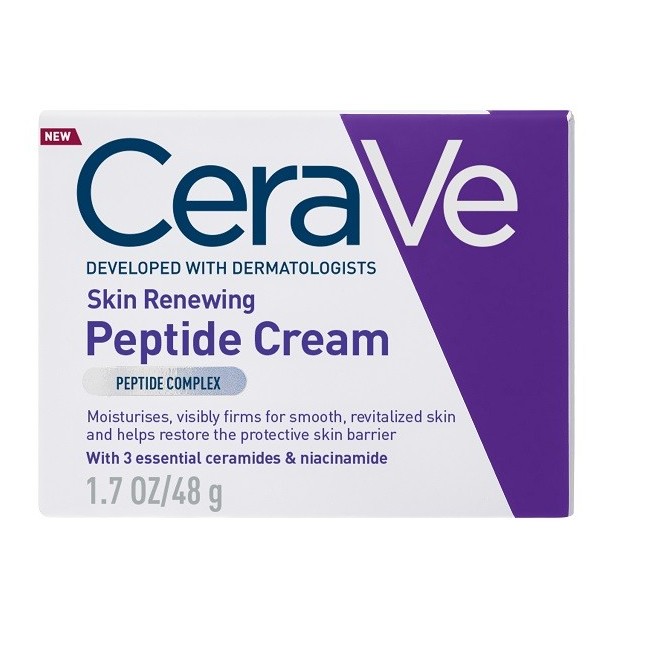 Cerave Skin Renewing Crema viso ai peptidi anti-rughe 48 g Cerave Skin Renewing Crema viso ai peptidi anti-rughe 48 g
