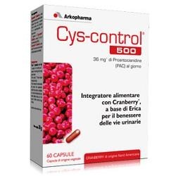Cys-Control 500 60Capsule Integratore per la Salute delle Vie Urinarie