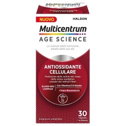 MULTICENTRUM AGE SCIENCE ANTIOSSIDANTE CELLULARE 30 CAPSULE