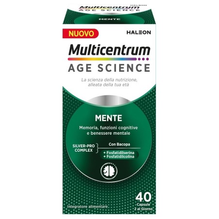 MULTICENTRUM AGE SCIENCE MENTE 40 CAPSULE MULTICENTRUM AGE SCIENCE MENTE 40 CAPSULE