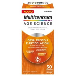 MULTICENTRUM AGE SCIENCE OSSA MUSCOLI ARTICOLAZIONI 30 COMPRESSE