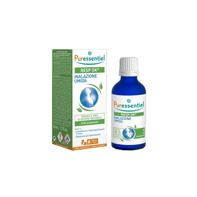 Puressentiel Resp'Ok Inalazione Umida 50 ml Puressentiel Resp'Ok Inalazione Umida 50 ml