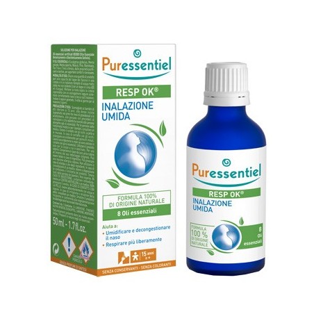 Puressentiel Resp'Ok Inalazione Umida 50 ml Puressentiel Resp'Ok Inalazione Umida 50 ml