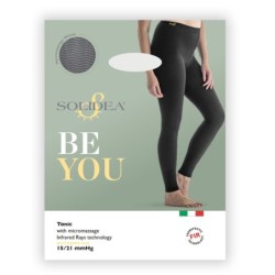 Solidea Be You Tonic Leggins Massaggiante Coprente Nero Taglia L