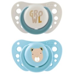 Chicco Air Succhietti in Silicone Azzurro 2-6 mesi 2 pezzi