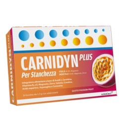 Carnidyn Plus 20 Bustine Gusto Passion Fruit