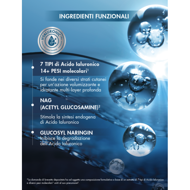 Miamo Hyaluronic 14+ Fusion Serum mini size 10 ml - Siero viso rimpolpante
