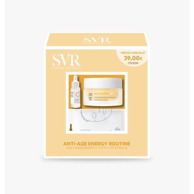 SVR Anti-Age Energy Routine cofanetto tonificante viso siero crema maschera SVR Anti-Age Energy Routine cofanetto tonificante viso siero crema maschera