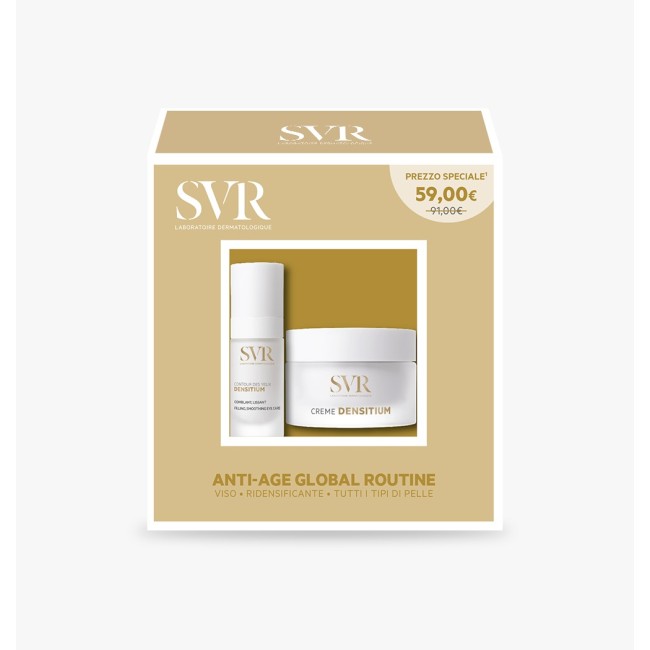 SVR Anti-Age Global Routine cofanetto ridensificante Densitium viso e occhi SVR Anti-Age Global Routine cofanetto ridensificante Densitium viso e occhi