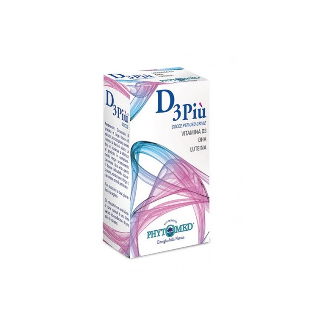 D3Più Gocce 20 ml - Integratore di vitamina D3 D3Più Gocce 20 ml - Integratore di vitamina D3