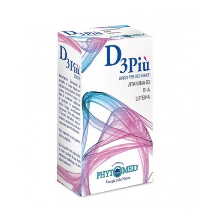 D3Più Gocce 20 ml - Integratore di vitamina D3 D3Più Gocce 20 ml - Integratore di vitamina D3
