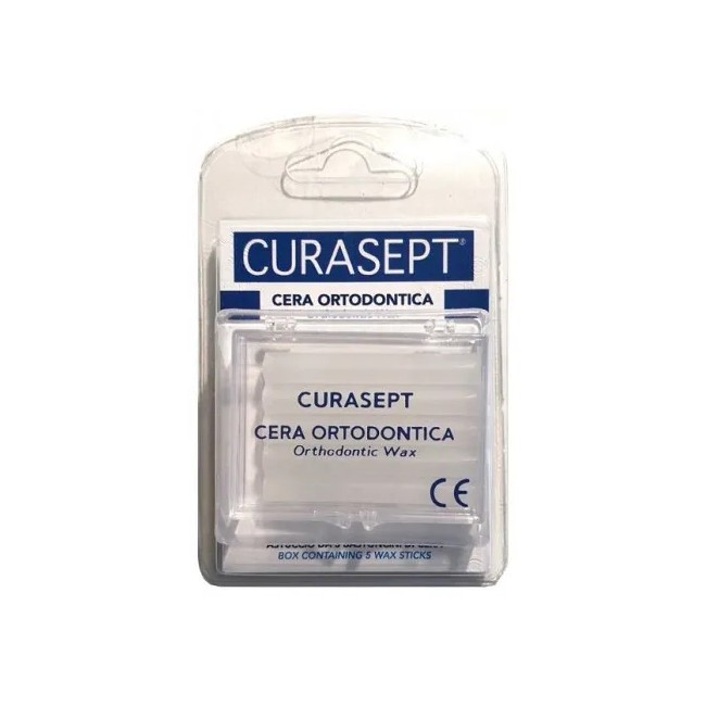 Curasept Wax Cera Ortodontica – cera protettiva per apparecchi dentali