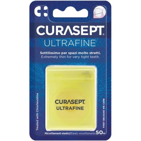 Curasept Ultrafine Filo Interdentale Non Cerato Clorexidina