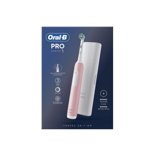 ORALB PRO 1 ROSA SPAZZOLINO ELETTRICO+TC