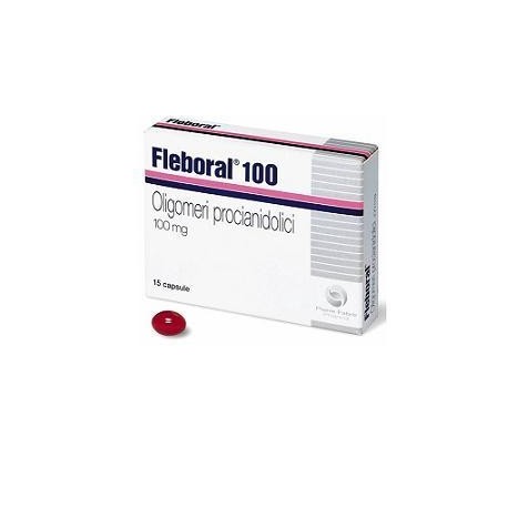 Fleboral 100 integratore alimentare per gambe pesanti 15 capsule