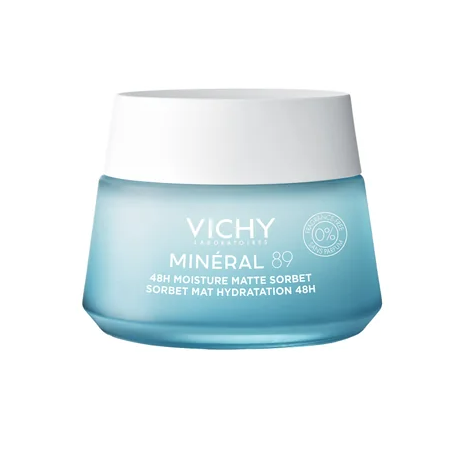 Vichy Mineral 89 Oily Skin - Gel crema viso sorbetto idratante pelle mista e grassa 50 ml Vichy Mineral 89 Oily Skin - Gel crema viso sorbetto idratante pelle mista e grassa 50 ml