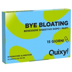 Quixy Bye Bloating 15 capsule - Integratore per la digestione
