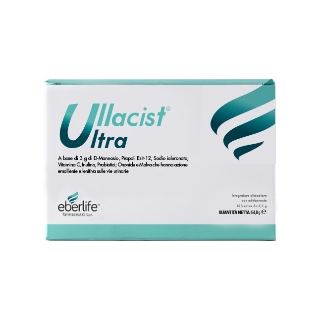Eberlife Farmaceutici Ullacist Ultra 16 Bustine Da 5,3 G