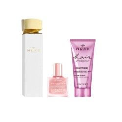 Nuxe Cofanetto Hair Prodigieux Shampoo 50 ml + Huile Or Floral 10 ml