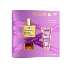 Nuxe Cofanetto Best Seller Olio Prodigioso 50 ml + Shampoo 50 ml + Balsamo labbra 15 g