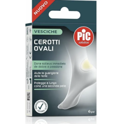 Pic Cerotto Vesciche Ovali 44x69 mm - 6 Pezzi
