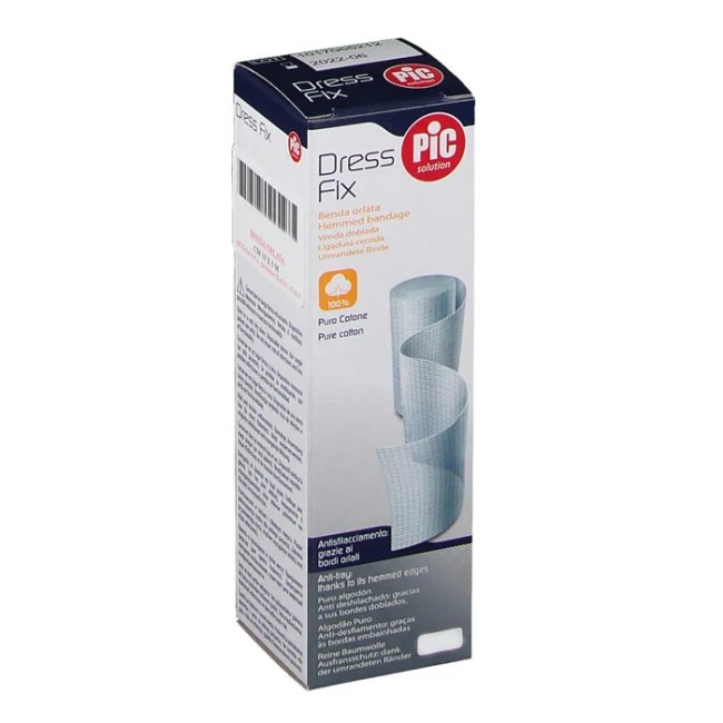Confezione di benda in garza idrofila 10 x 10 cm Pic Dressfix. Confezione di benda in garza idrofila 10 x 10 cm Pic Dressfix.
