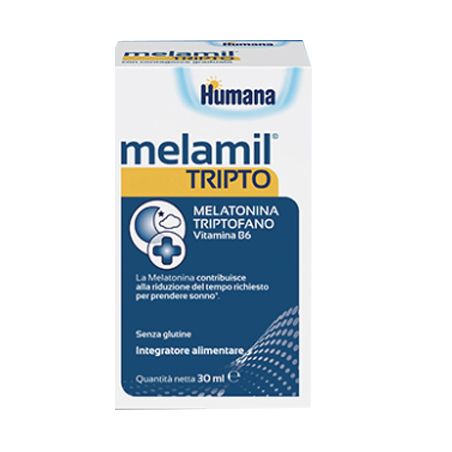 Humana Melamil Tripto integratore per l'insonnia 30 ml Humana Melamil Tripto integratore per l'insonnia 30 ml