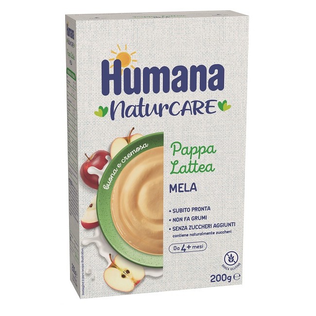 Humana Pappa Lattea Mela 200 G Humana Pappa Lattea Mela 200 G