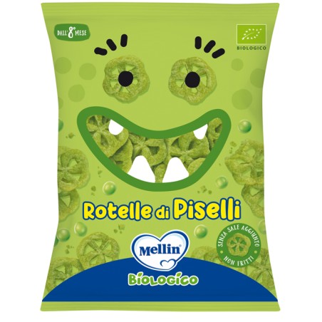 Danone Mellin Snack Bio Rotelle Piselli 20 G
