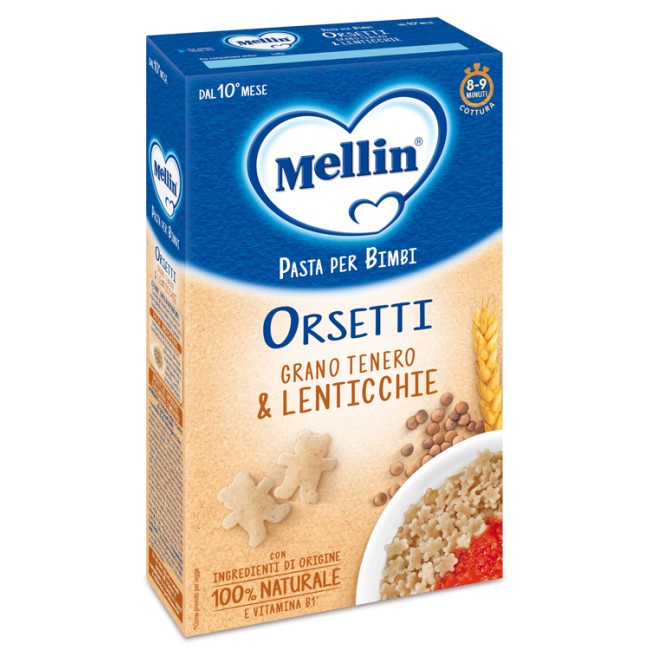 Danone Mellin Orsetti Con Lenticchie 280 G