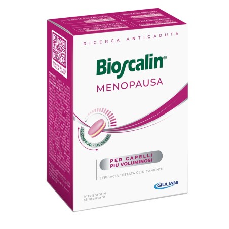 Giuliani Bioscalin Menopausa integratore per capelli forti 30 compresse