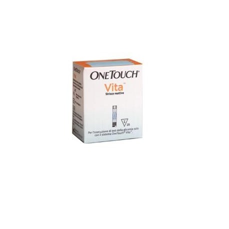 OneTouch Vita 25 Strisce Reattive per Misurare la Glicemia