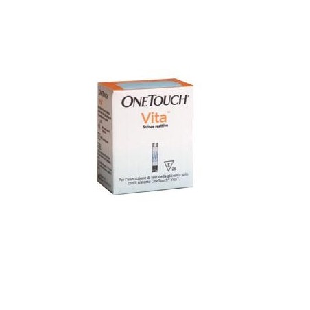 OneTouch Vita 25 Strisce Reattive per Misurare la Glicemia OneTouch Vita 25 Strisce Reattive per Misurare la Glicemia