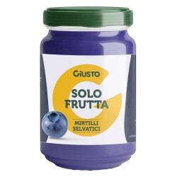 Farmafood Giusto Solo Frutta Marmellata Mirtilli 284 G