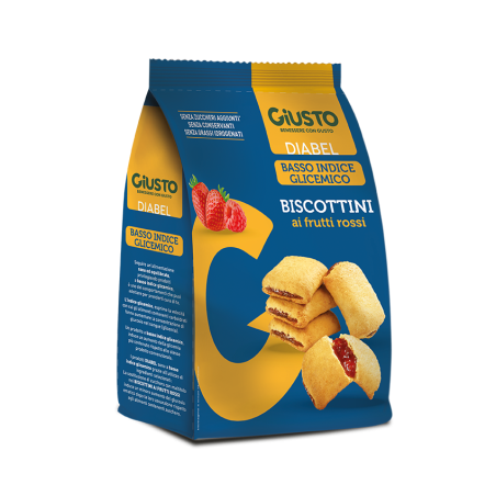 Giusto Diabel Biscottini ai frutti rossi 250 g SPECIAL PRICE