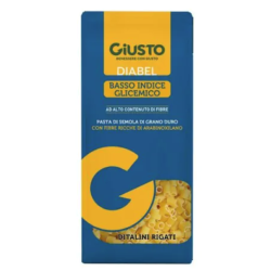 Giusto Diabel Ditalini rigati 400 gr - Pasta a basso indice glicemico SPECIAL PRICE