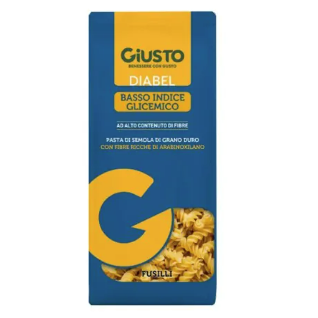 Giusto Diabel Fusilli pasta a basso indice glicemico 400 g SPECIAL PRICE