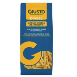Giusto Diabel Sedanini rigati pasta a basso indice glicemico 400 gr SPECIAL PRICE