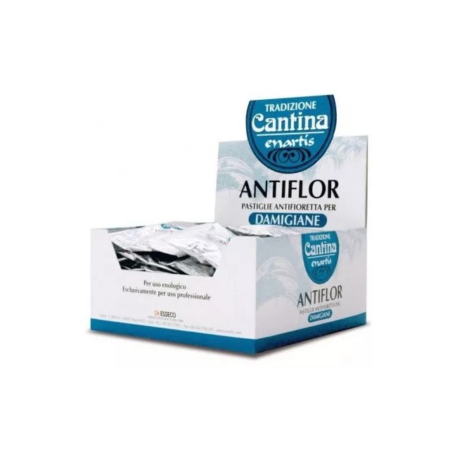Antiflor Damigiane Pastiglie Antifioretta per Damigiane 1 busta Antiflor Damigiane Pastiglie Antifioretta per Damigiane 1 busta