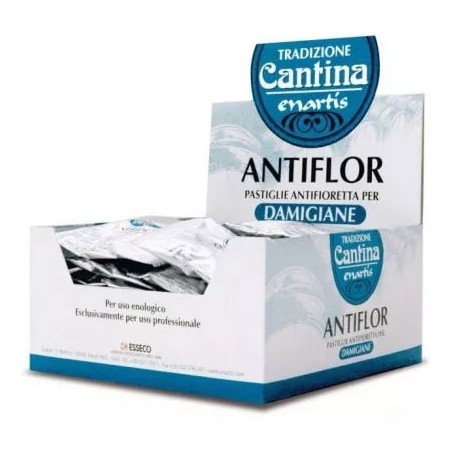 Antiflor Damigiane Pastiglie Antifioretta per Damigiane 1 busta Antiflor Damigiane Pastiglie Antifioretta per Damigiane 1 busta