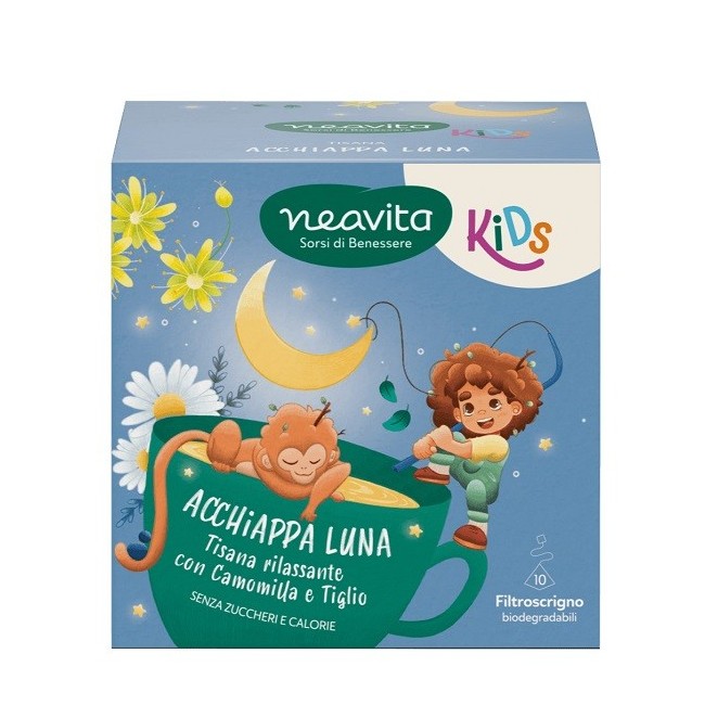 Neavita KIDS Acchiappa Luna tisana rilassante 15 filtroscrigno