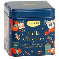 Neavita Infuso Stella di Inverno in barattolino di latta natalizio 5 filtroscrigno