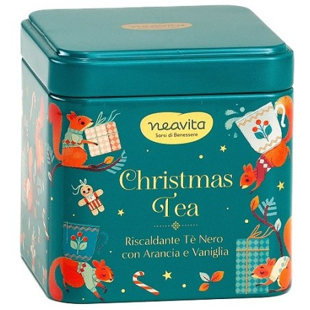 Neavita Christmas Tea - Tè di Natale in barattolino di latta 5 filtroscrigno