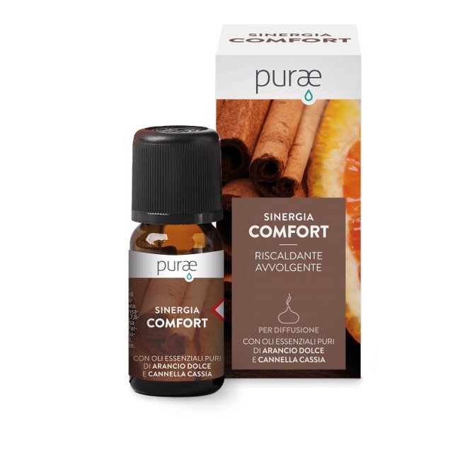 Purae Sinergia Comfort con olii essenziali 10 ml